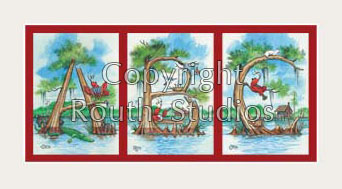 red cypress letter mat
