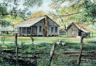 Louisiana Farm House