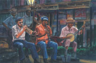 New Orleans French Quarter Jazz