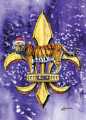 LSU Fleur-de-lis