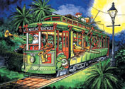 New Orleans Christmas Streetcar