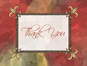 fleur-de-lis thank you